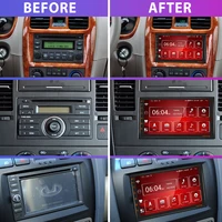 Podofo Android 2 Din Car Radio 7″ Split Screen Multimedia Video Player 4G Stereo Receiver For Volkswagen Toyota Nissan KIA Ford 1