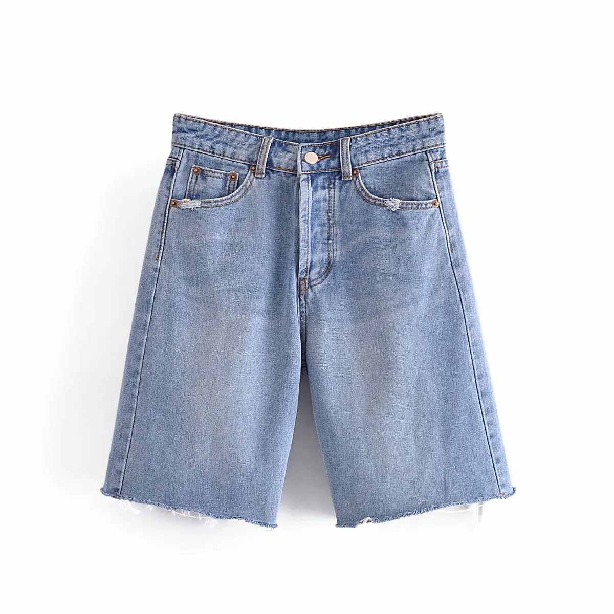 

High waist straight jeans