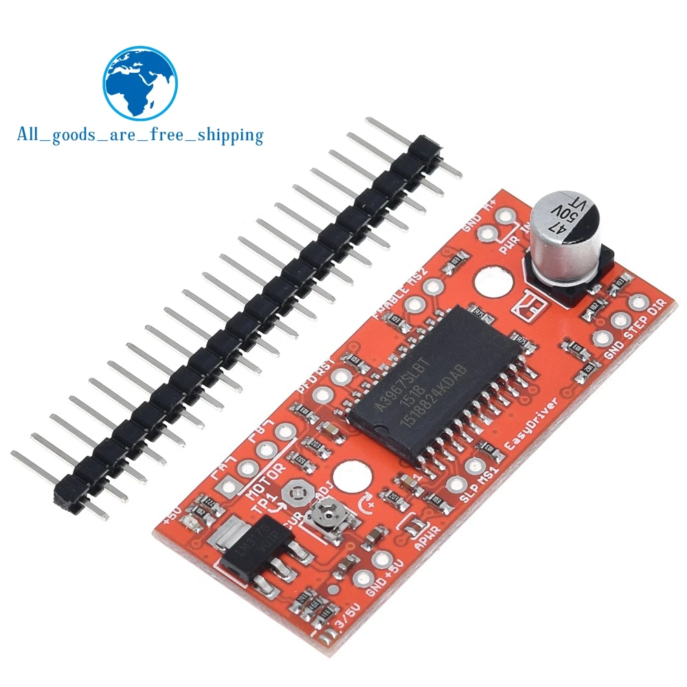 Завеса A3967 шаговый двигатель EasyDriver мотор драйвер V44 для Arduino макетная плата 3D