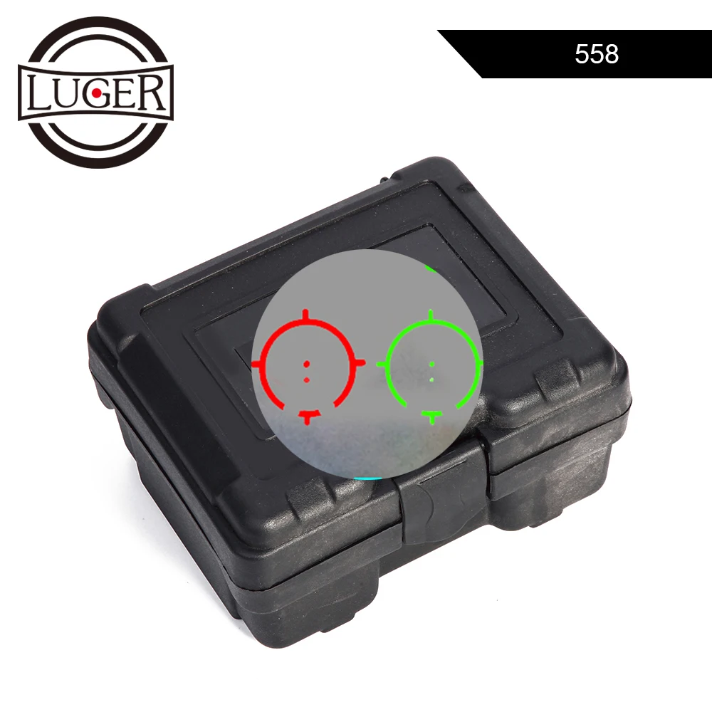 558 прицел с красной и зеленой точками для тактической винтовки Коллиматор