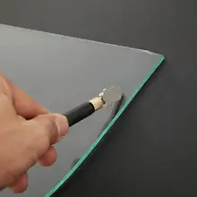 Алмазный стеклянный резак, лезвие колеса, жесткая плитка из сплава, ремонт, резка, острый нож, резка около 3 мм-12 мм, стеклянная пластина длиной 17,5 см
