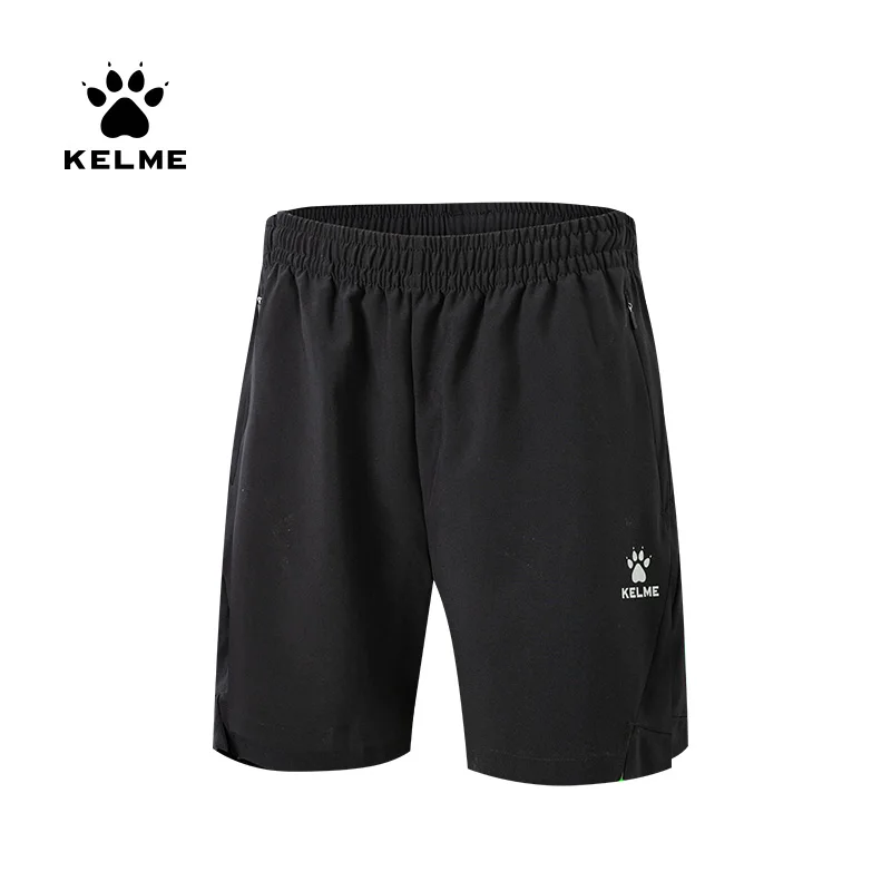 

KELME Men's Running Shorts Exercise Summer Elastic Gym Quick Dry Breathale Light Sportswear Men Jogger Sports Shorts DK90231001