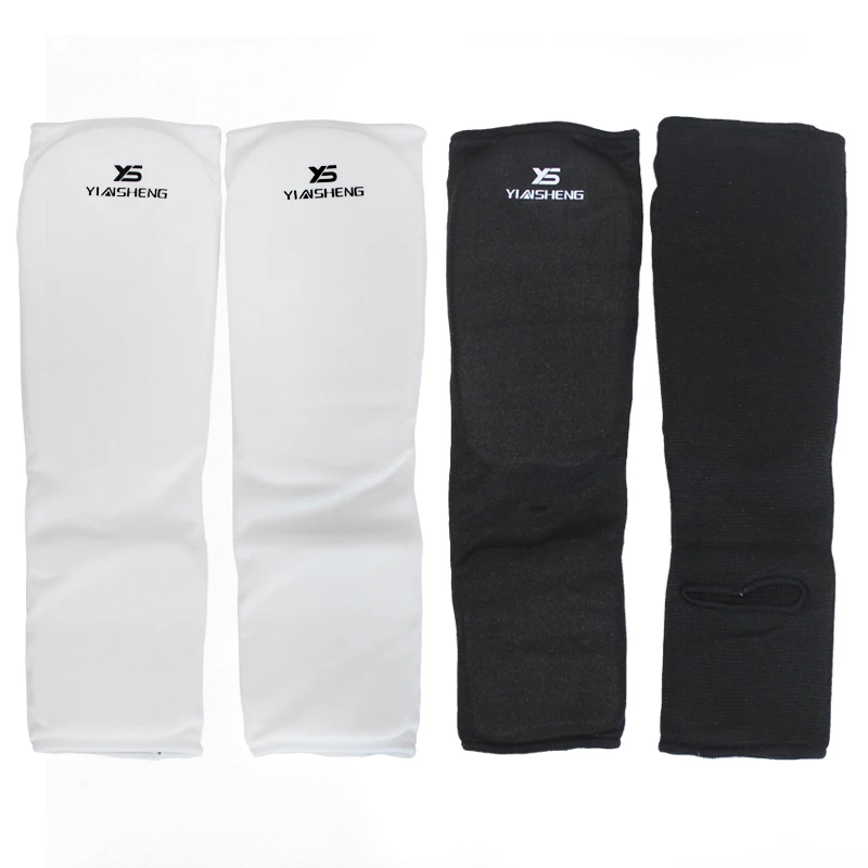 Хлопковые боксерские защитные щитки MMA Защита ног TKD kickboxing pad Muaythai тренировочные