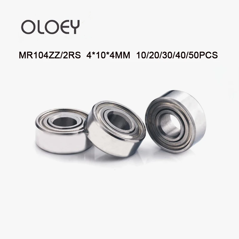 MR104ZZ 2RS Deep groove Ball Bearings High Quality Bearing 4x10x4 mm For Strong Drill Lab Handpiece | Обустройство дома