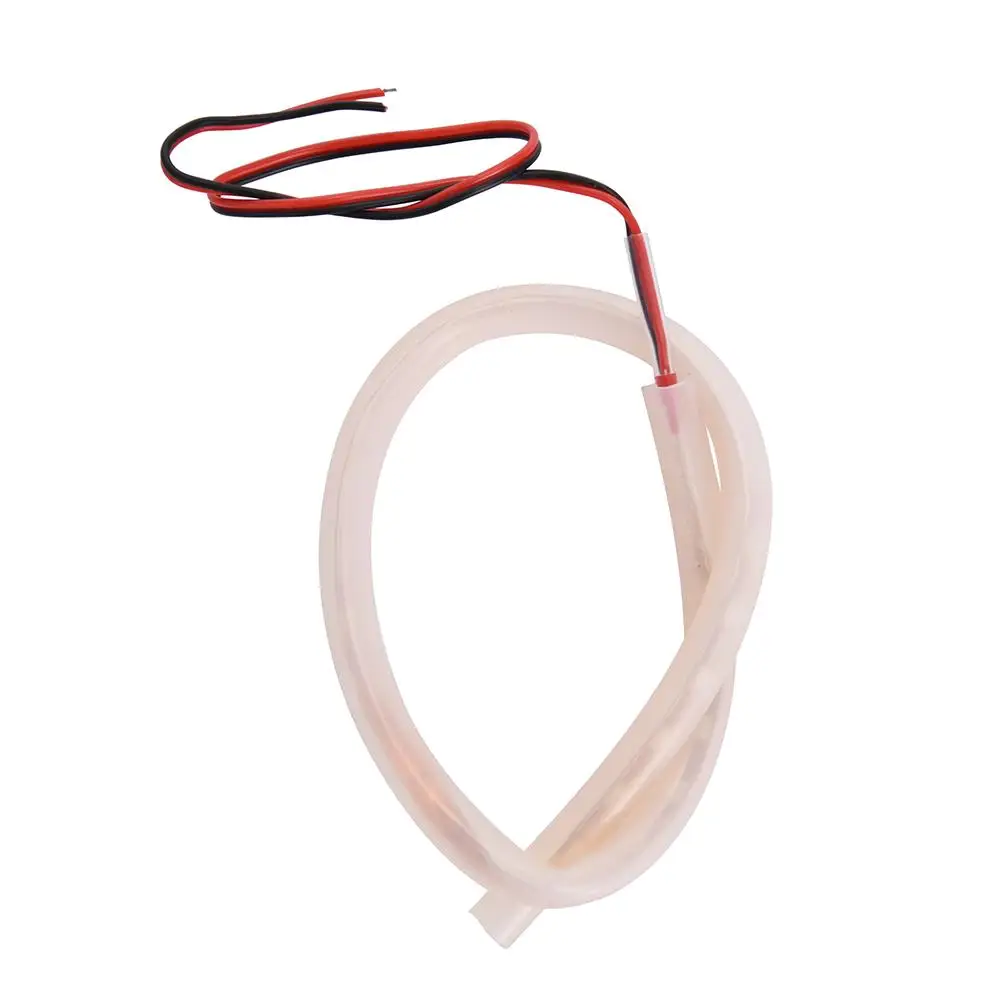 Motorcycle Decorative LED Lights Modification Exhaust Pipe High-Temperature Resistant Light Bar Stripe Accessories