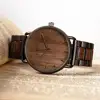 relogio masculino BOBO BIRD Quartz Male Zebra Wooden Wrist Watches Simple Design Timepiece Paper Gift Box Do Custom Dropshipping 2