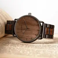 relogio masculino BOBO BIRD Quartz Male Zebra Wooden Wrist Watches Simple Design Timepiece Paper Gift Box Do Custom Dropshipping 2