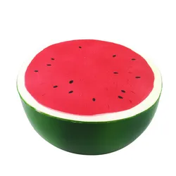 Juguetes blandos de descompresión para niños, juguete blando de fruta gigante, blando, de elevación lenta, naranja, sandía, fresa, melocotón, Jumbo