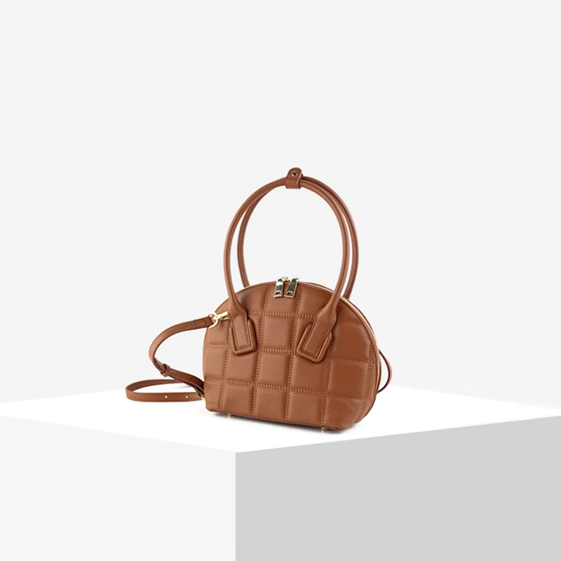 AKAKCOCO женская сумка 2019 новые модные кожаные швейные нитки оболочка Сумка Сплошной Цвет Ретро стиль Женская сумка-мессенджер для курьера