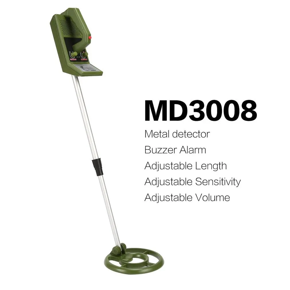 MD3008 ручной подземный металлоискатель Pinpointers портативный Охотник за сокровищами золотоискатель с наушниками