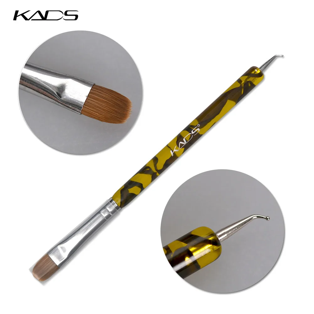 

Nail Art Brush French Acrylic Nail Tool 2 Way Design DIY Painting Brush Kolinsky Sable Nail Art Tools Manicure Painting Pencil
