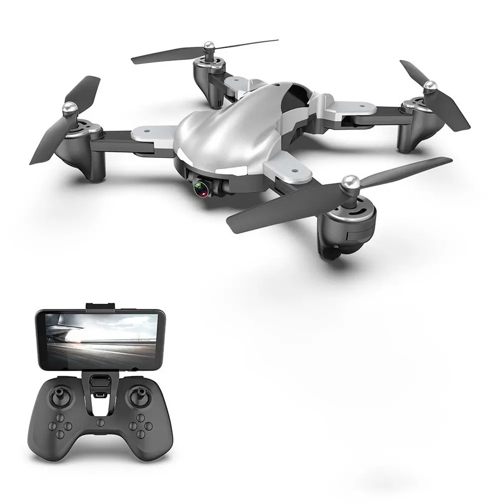 

X13S Drone With 1080P Camera HD Wide Angle RC Plane Silver 2.4GHz WiFi FPV Drone RC Helicopter Altitude Hold RC Quadcopter