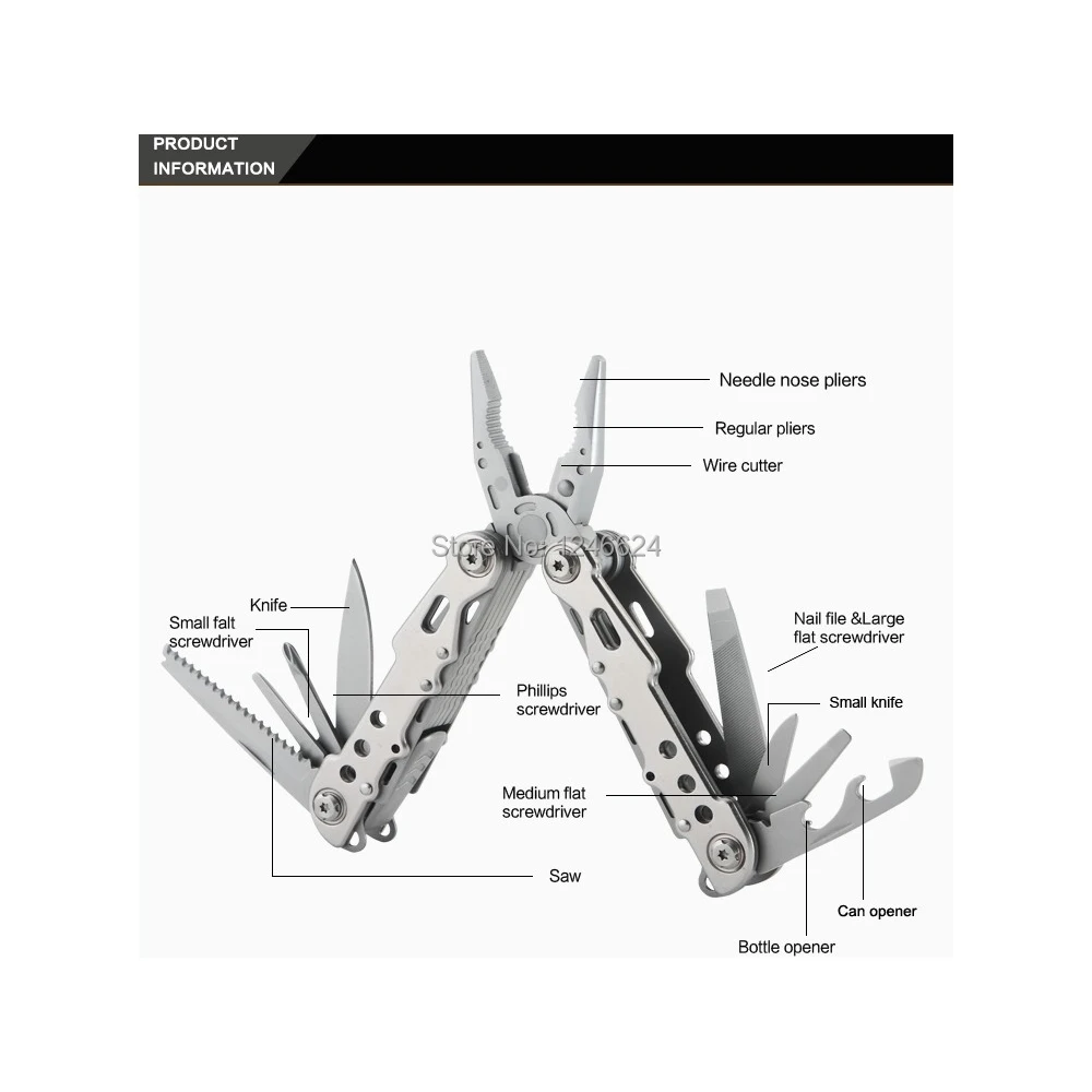 Stainless2crMultiToolMQ007PFishingMultitoolMultipurposePocket