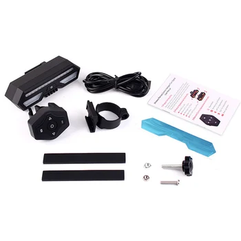 

Intelligent Wireless LED Rear Light Bicycle Bike Tail Lights For Cycling Remote Control Turn Signals Waterproof