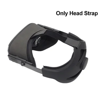 

VR Headrest Helmet Practical Soft Accessories Multifunctional Upgrade Pad Ergonomic Adjustable With Head Strap For Oculus Quest