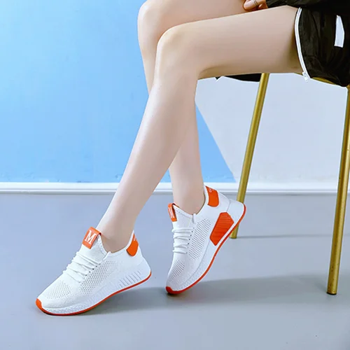 샤오미 Youpin 여성용 경량 스니커즈, 패션 캐주얼 신발, 통기성 여성 신발, 워킹 테니스 신발, 러닝 슈즈 5