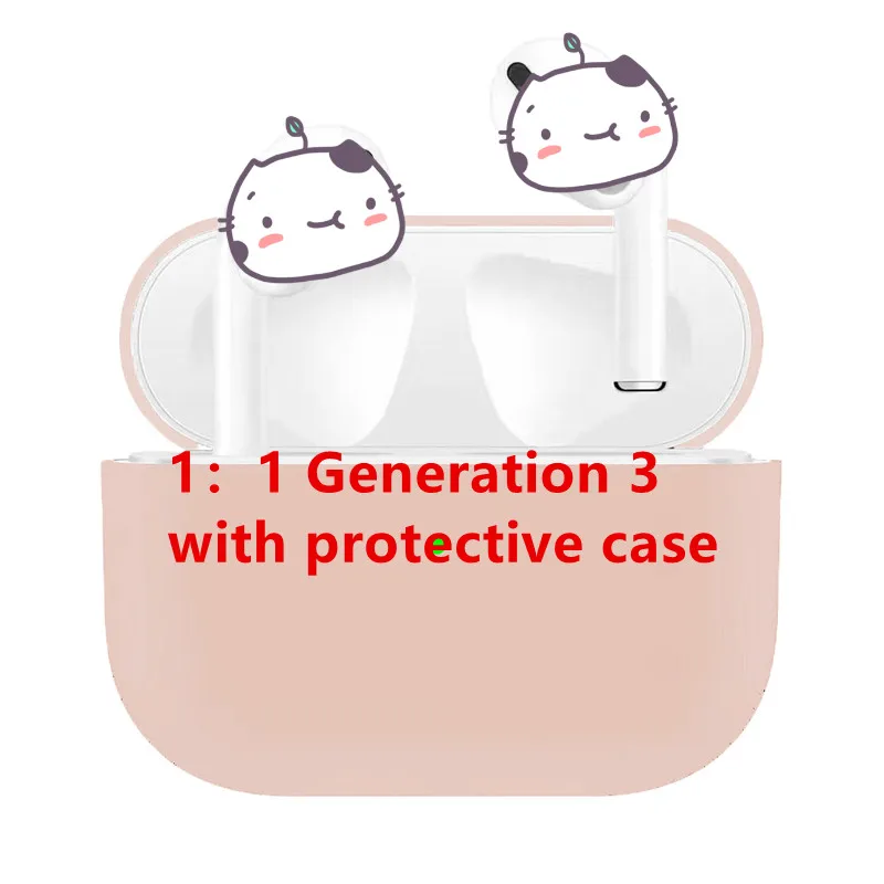 

New generation 3 earphone Air Ear Pro Detection Bluetooth Headset Auto paring Earphones with Pop up window Real battery VS I9000