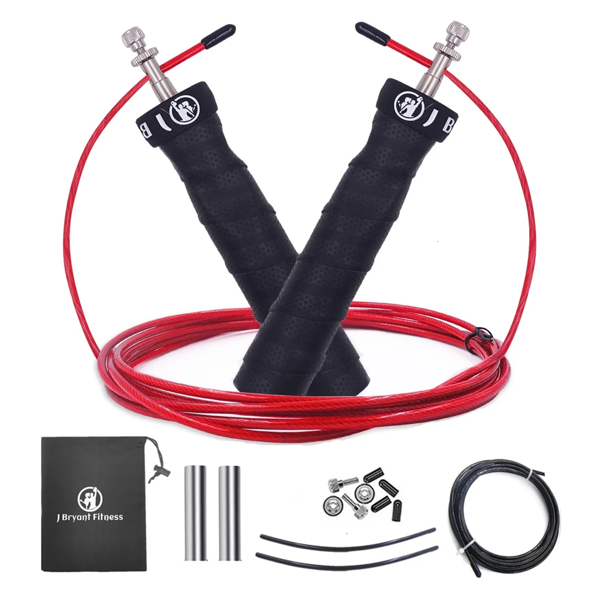 Cuerda de salto de velocidad comba Crossfit profesional cuerda de saltar  para MMA boxeo Fitness saltar entrenamiento con bolsa de transporte Cable  de repuesto