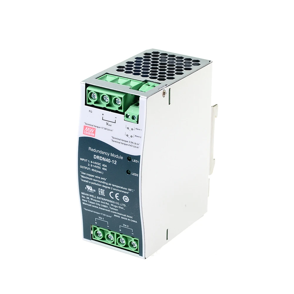 Оригинальный резервный модуль Mean Well DRDN40 12 meanwell В постоянного тока 40 А типа DIN