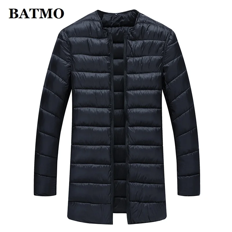BATMO Новое поступление зимние высококачественные мужские парки с капюшоном, мужские зимние куртки с капюшоном HLF8806-1