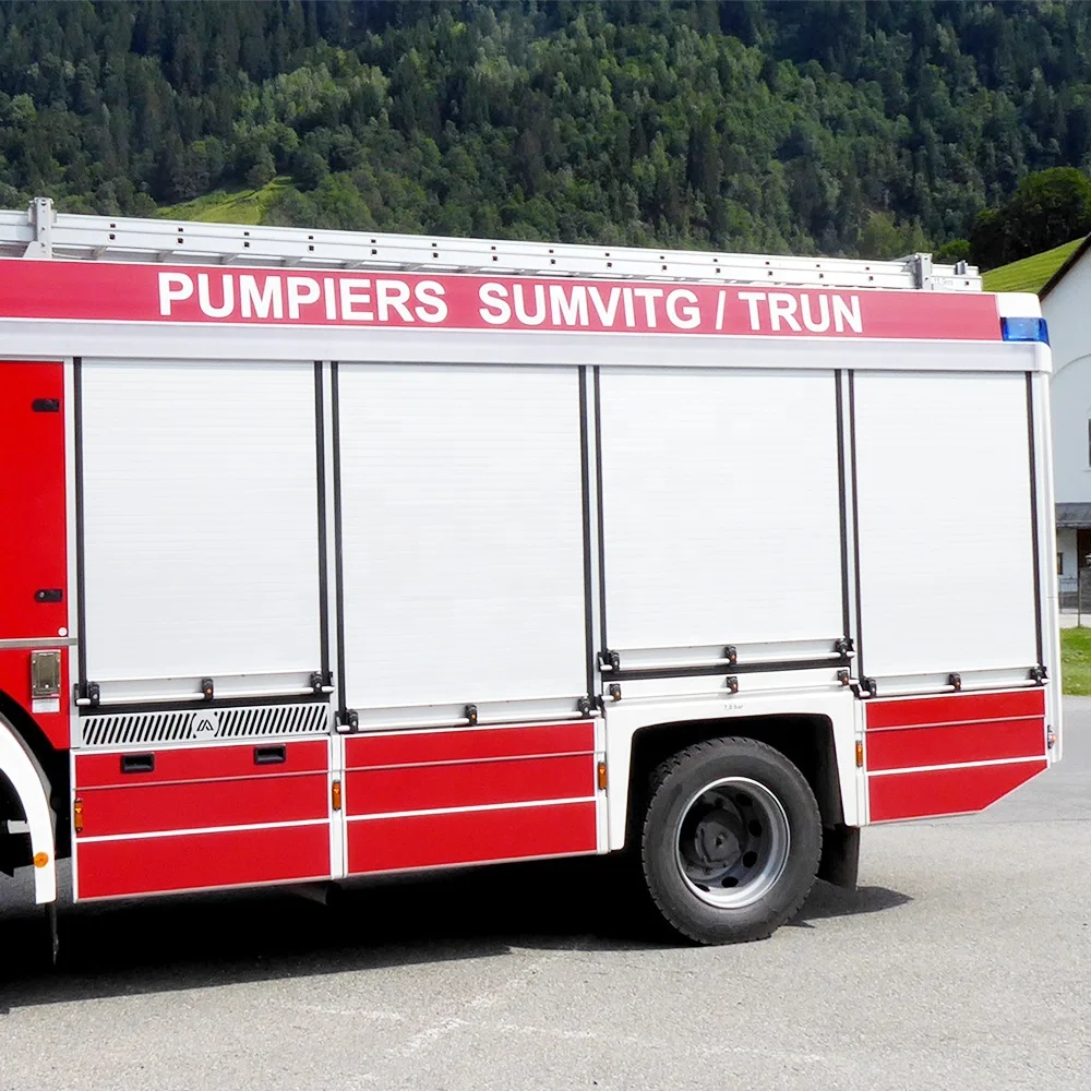 ALWAYSME 140x140CM Aluminum Roller Shutter Door Window For Fire Trucks ,Wrecker,RV Motor Home ,Garden Building