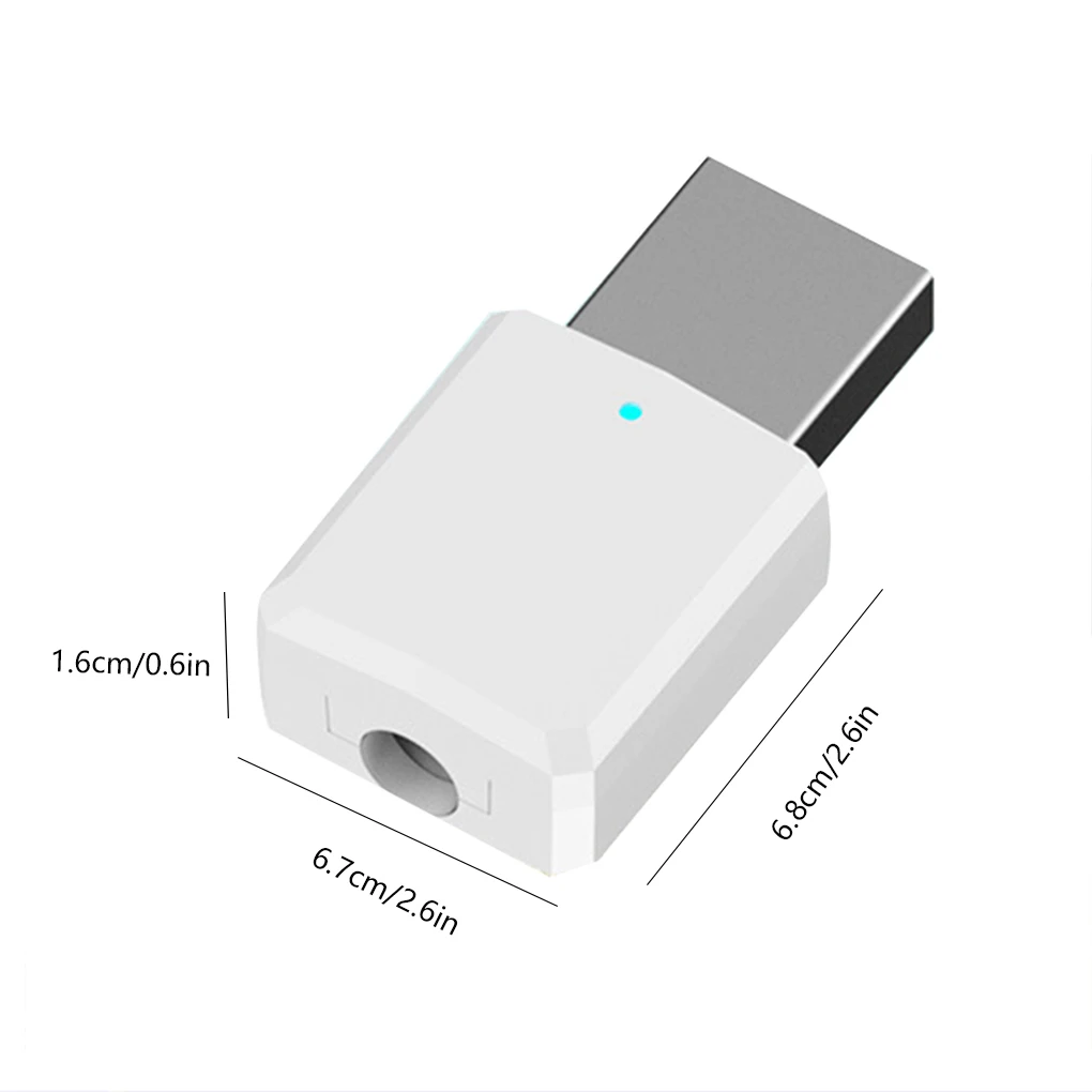 2 в 1 USB Bluetooth 5,0 передатчик приемник AUX 3,5 мм ТВ компьютер беспроводной адаптер