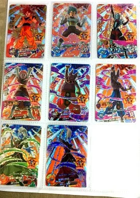 BANDAI Dragon Ball оригинальный герой Flash Card Cp GDM8 Hgd8 аркадная Боевая карта CP полный набор
