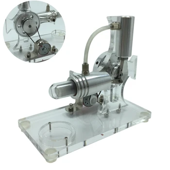

L Type Stirling Engine Model Electric Generator Motor Physics Steam Power Toy Mini Engine Physical Experiment
