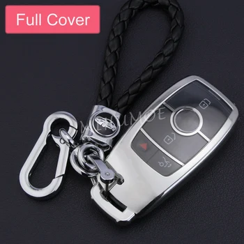 

Car Key Case Chain Full Cover For Mercedes-Benz A B C E S GLB GLC GLE Class W177 W247 W205 C205 W213 W222 X253 C257 X247 V167