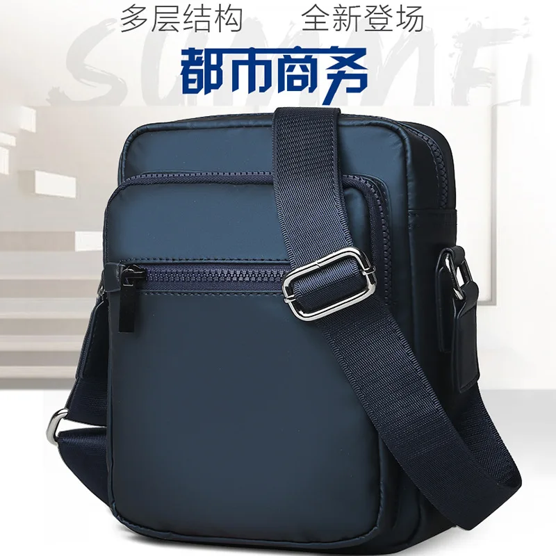 

Men's Bag Shoulder Bag Men Verticle Briefcase Waterproof Oxford Cloth Briefcase Sports Messenger Backpack