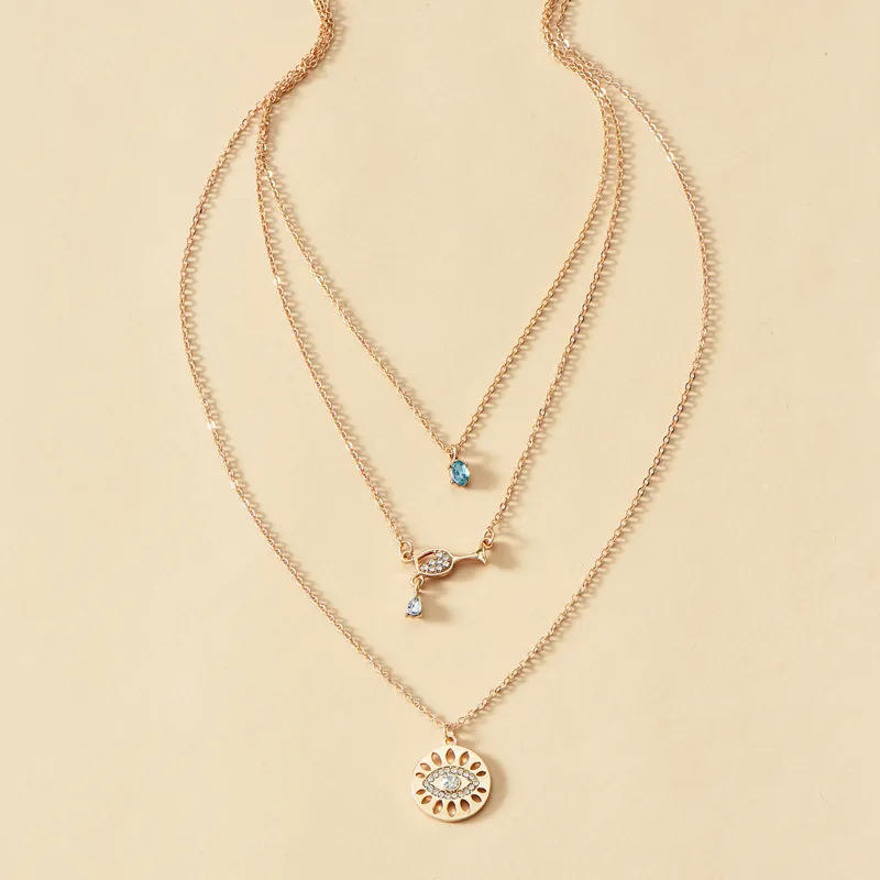 Wine Glass Pendant Necklace 