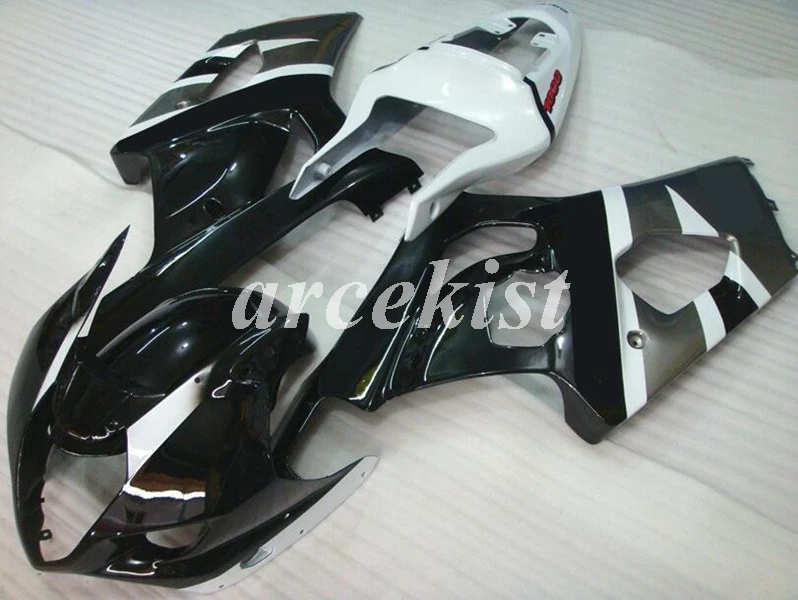 4 подарки ABS мотоцикл полный обтекатель комплект подходит для Suzuki GSX-R1000 2003 2004 03 04 K3 GSXR1000 Кузов Набор черный белый серый