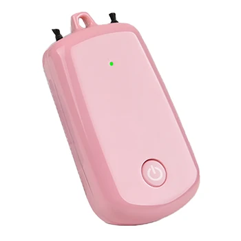 

Hanging Neck Air Purifier, Portable Car Oxygen Bar 230MAH Battery Negative Ion Air Purifier(Pink)