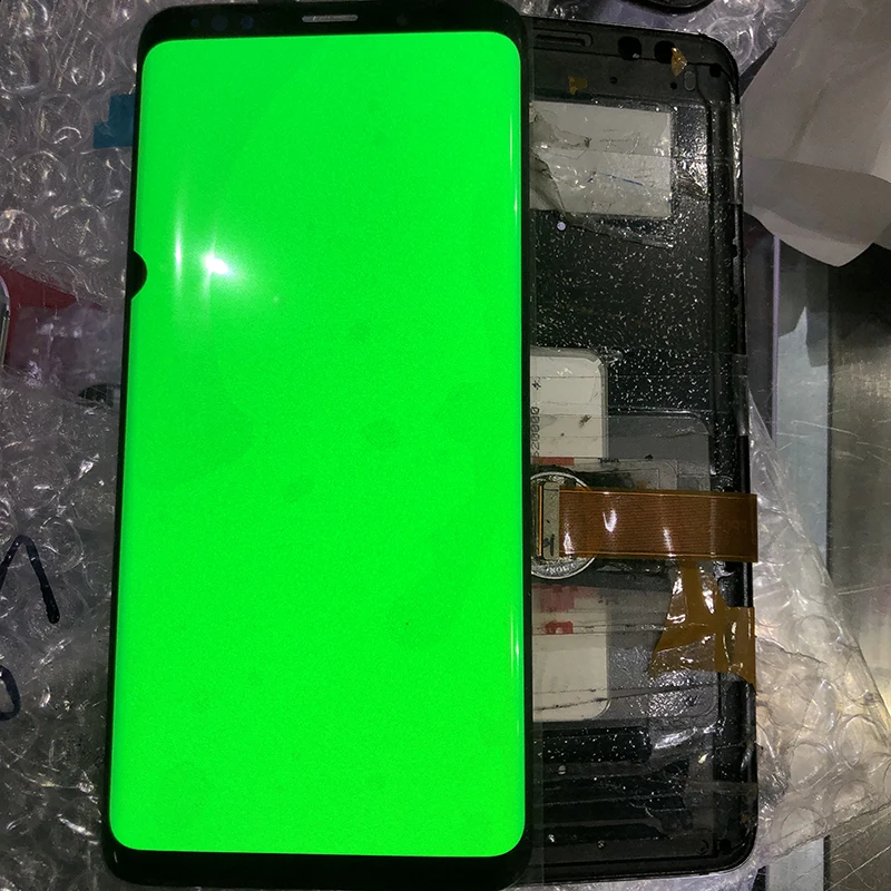 Dot Super AMOLED ЖК-дисплей сенсорный экран в сборе для samsung galaxy S8 S9 Plus NOTE 8 EDGE экран Замена Ремонт