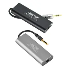 Мини Портативный HIFI усилитель для наушников Профессиональный 3,5 мм аудио усилитель для наушников для мобильных телефонов Аксессуары