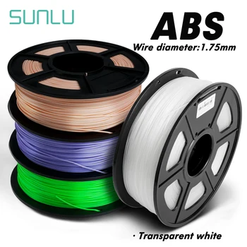 

Transparent ABS 3d Printing Filament 100% No Bubbles ABS Printer Filament 1.75mm For 3d Drawing Tool 1kg/2.2LBS With Spool