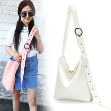 Южная Корея холщевая сумка на плечо тканевая сумка с петельками регулирование сплошной цвет Женская сумка Повседневная легкая Холщовая Сумка универсальный порт