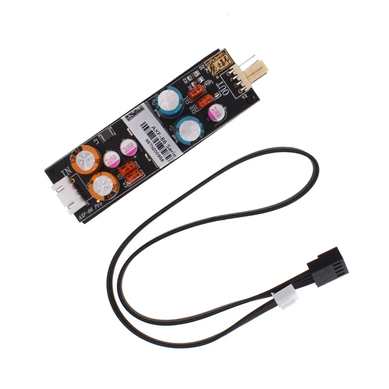 Elfidelity 4Pin вентилятор Мощность фильтр для ПК изоляции Hi Fi очистки|filter power|filters hififilter