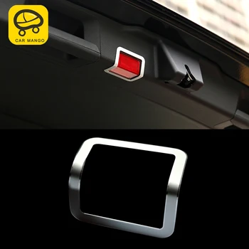 

CarManGo For Mercedes Benz GLS X166 2016-2019 Car Trunk Rear Warning Light Panel Cover Trim Frame Sticker Exterior Accessories