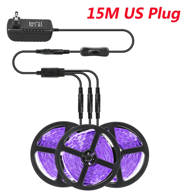 Black ultraviolet uv led rope light Clearance
