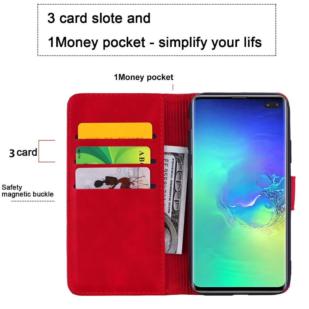 Mandala Flower Flip Case For Samsung Galaxy S8 + S9 S10E S20 S21 FE Note 10 Plus Note 20 Ultra Leather Wallet Cover Phone Coque