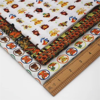 

Half yard 45*140cm cartoon print polyester cotton patchwork fabric mask 665