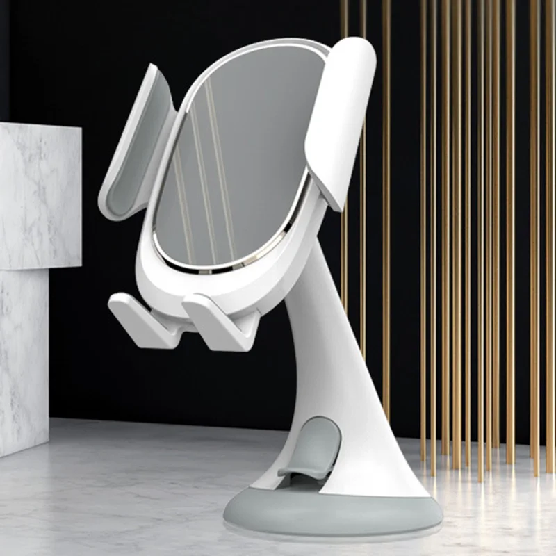 

Gravity Car Phone Holder Vehicle Mount Suction Cup Acrylic Holder for Smartphone OUJ99