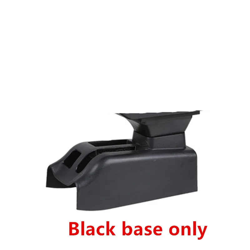 Для Volkswagen Bora Golf 4 подлокотник коробка двойной ремень с usb - Название цвета: Black base only