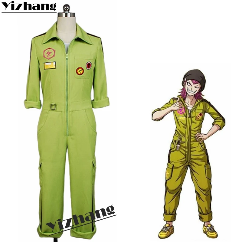 Yizhang аниме Danganronpa 2 Hinata Hajime Togami Byakuya Косплей Костюм Танака гандаму Kazuichi Souda Униформа полный комплект одежды
