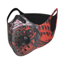 Спортивная маска, велосипедная маска для лица, с принтом черепа, ветрозащитная дышащая бейсболка для езды и походов, рыболовные маски