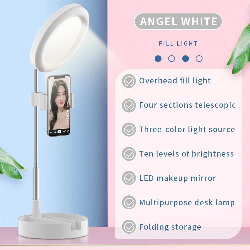 Zm Anillo Aro De Luz LED Neewer 26 Cm  Tiktok Makeup Selfie Fill  Ring Light with Tripod Stand - China Soft Box, Soft Umbrella