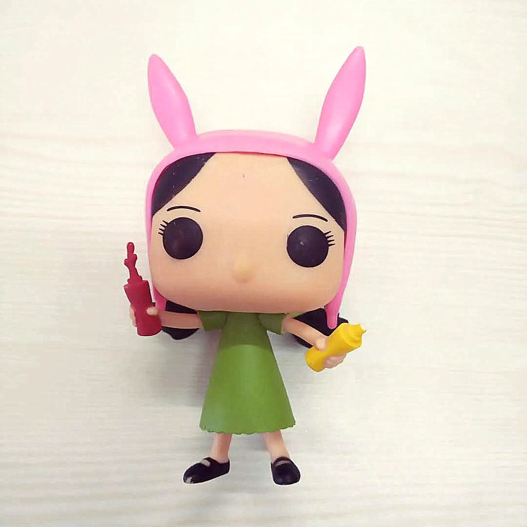 

Bob's Burgers Louise Belcher 414 TV Model Character Vinyl Doll Action Figure Collection Gifts Toy Finished Goods No Box Loose