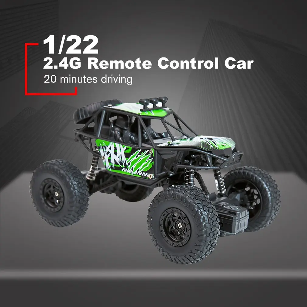 S-003 1/22 2,4G 2CH 2WD высокое Скорость дистанционного Управление внедорожный восхождение на гусеничном ходу гоночный автомобиль грузовик для Для детей подарок