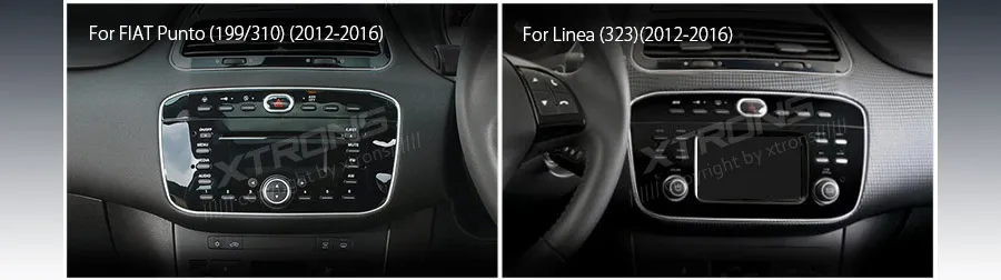 XTRONS 6," Android 9,0 автомобильный стерео плеер для FIAT Grande Punto 199/310 Linea 323 2012 2013- радио gps TPMS OBD без DVD